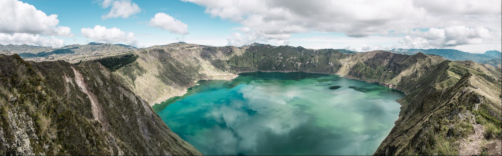 sky outdoor landscape cloud grass nature plant green tree clouds cloudy lush mountain day hillside distance highland