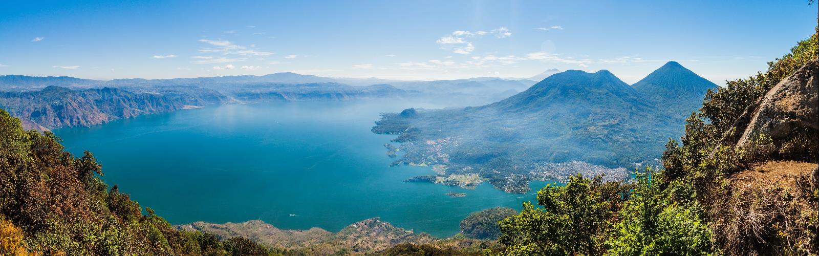 mountain outdoor sky water lake nature landscape cloud fog hill background hillside land highland crater