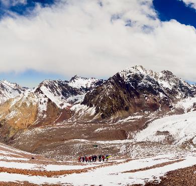 Argentina  snow outdoor sky mountain nature covered cloud landscape slope highland
